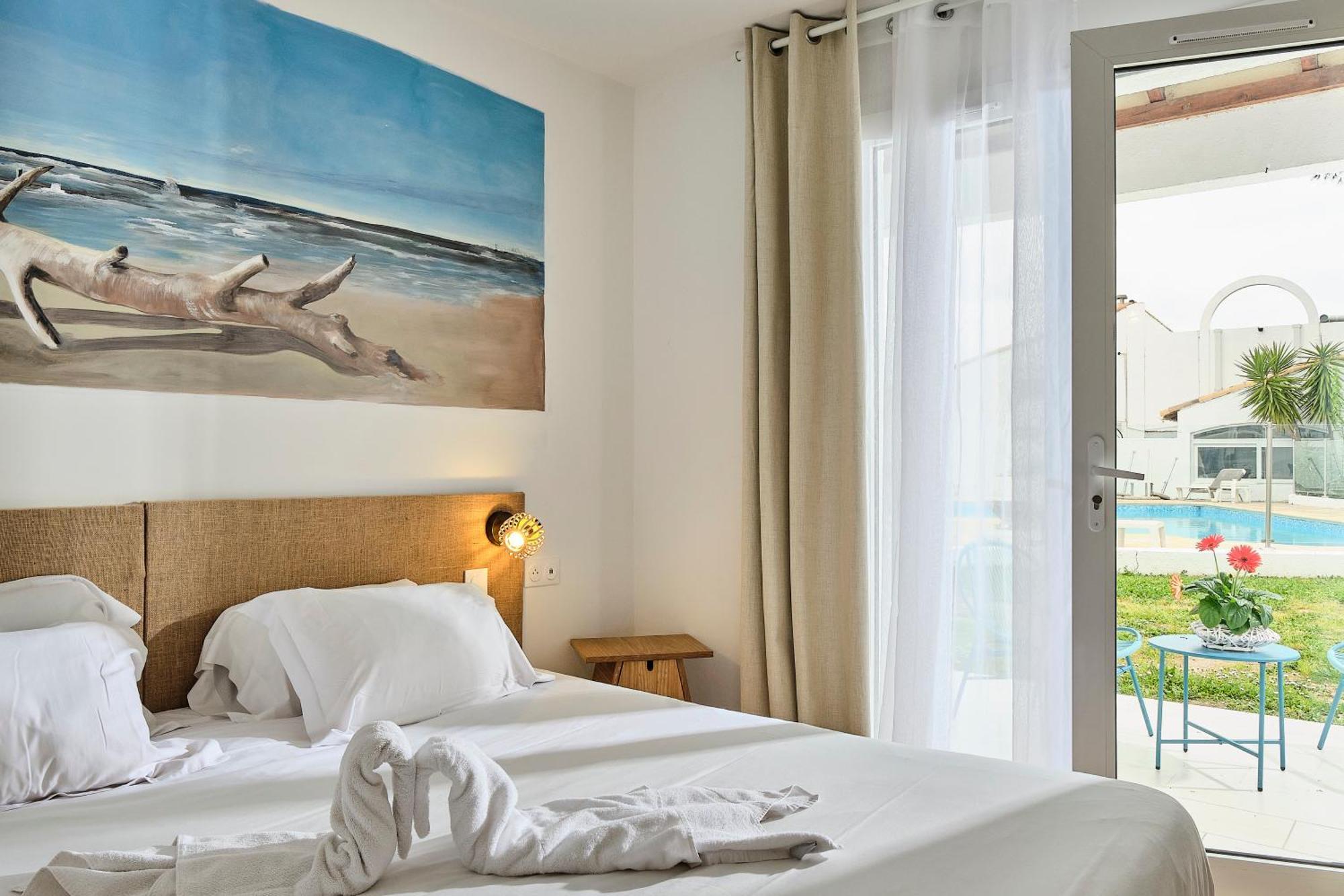 Artemia Aigues-Mortes - Hotel Avec Piscine Zewnętrze zdjęcie